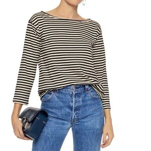 KAIN Amelia striped stretch-modal top